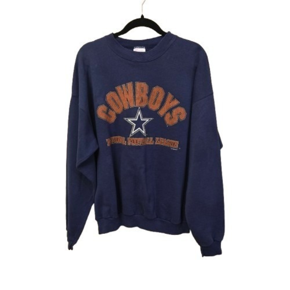 Vintage 90s Dallas Cowbovs Sweatshirt Crewneck Mens 2XL Hanes USA 1996 NFLP